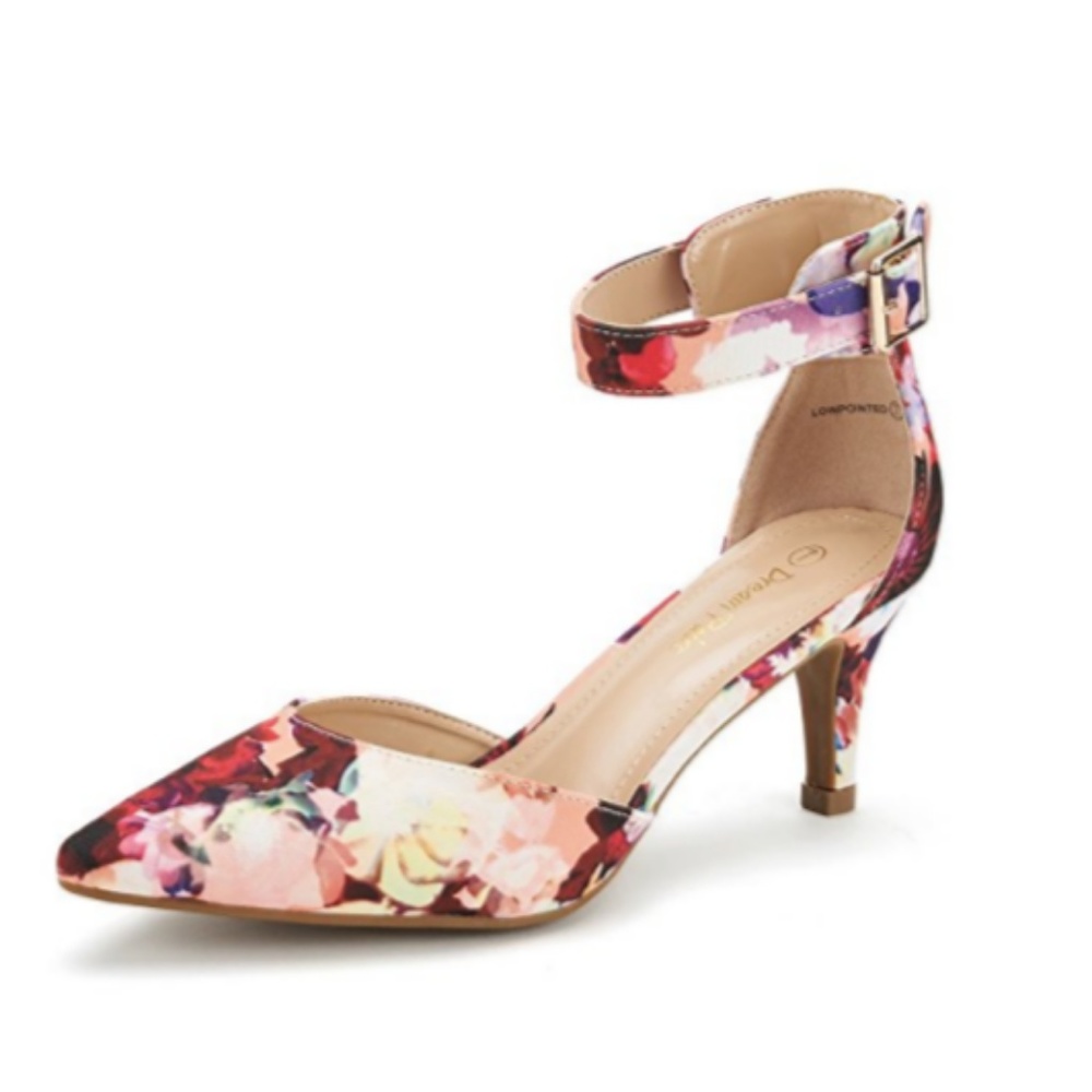 YORI Floral Heels - Picture 3 of 4